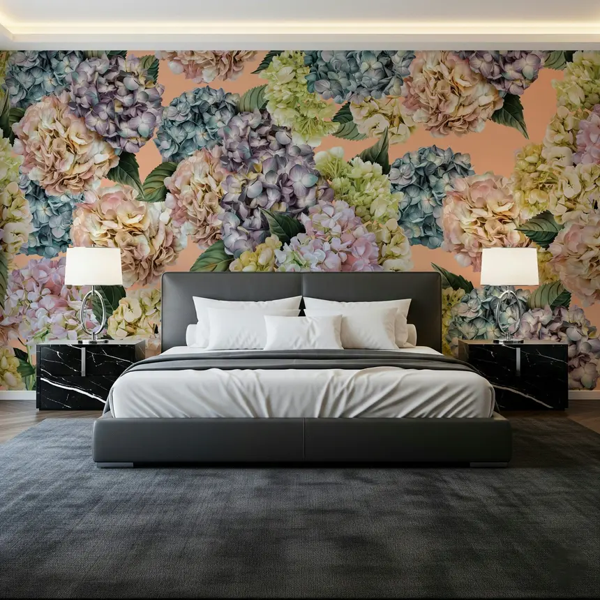 Floral Pastel Dream Wall Mural -2735571