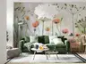 Soft Poppy Botanical Wall Mural 8