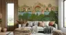 Indian Palace Garden with Peacocks Wall Mural 8