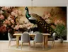 Majestic Peacock Cherry Blossom Wall Mural 7