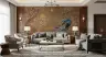 Majestic Peacock and Cherry Blossom Japanese Wall Mural 7