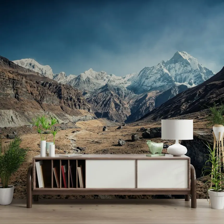 Peaks of Tranquility Wall Mural