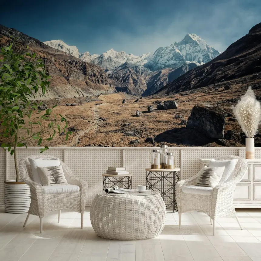Peaks of Tranquility Wall Mural