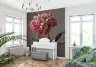 Elegant Pink Peony Blossom Wall Mural 7