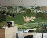 Pichwai Pastoral Forest Wall Mural 7