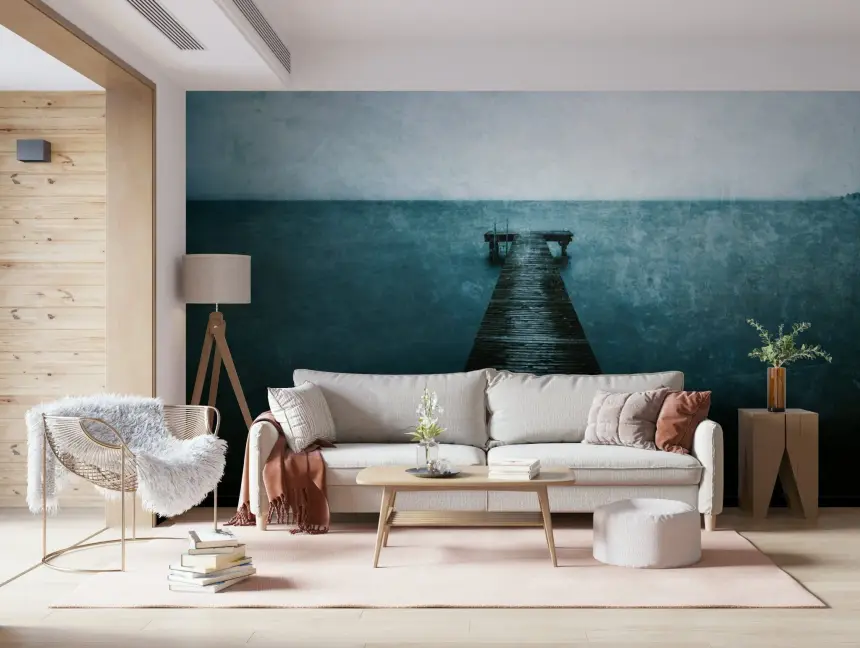 Pier's Edge Wall Mural - 2262925