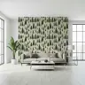 Evergreen Tree Woodland Pattern Wallpaper 7