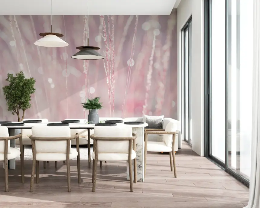 Pink Haze Wall Mural