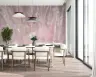 Dreamy Pink Meadow Bokeh Wall Mural 7