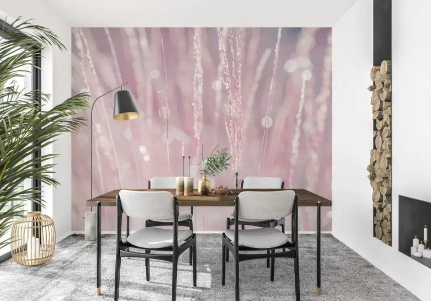 Pink Haze Wall Mural