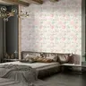 Soft Pink Rose Floral Pattern Wallpaper 7