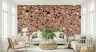 Warm Terrazzo Geometric Wall Mural 8
