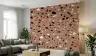Warm Terrazzo Geometric Wall Mural 6