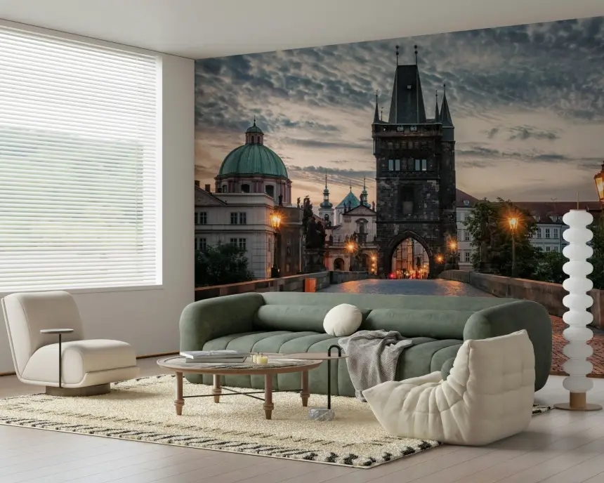 Prague's Charm Wall Mural