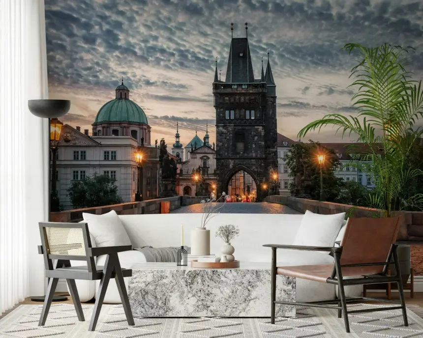 Prague's Charm Wall Mural