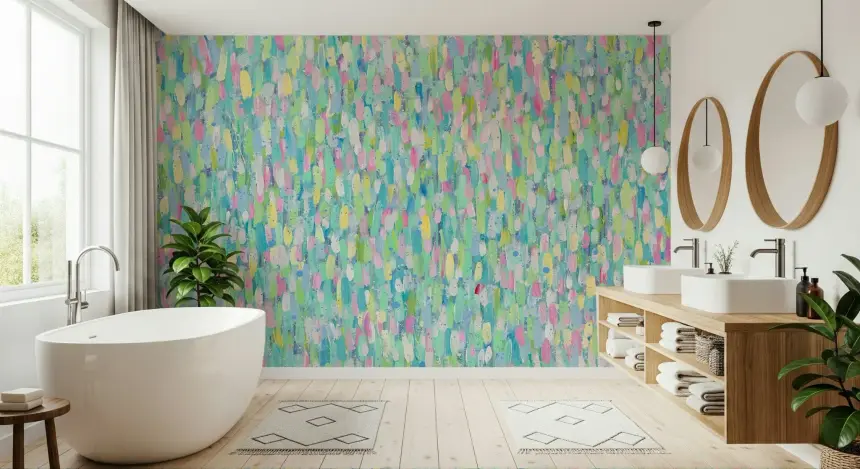 Prismatic Strokes Wall Mural - Gd5488