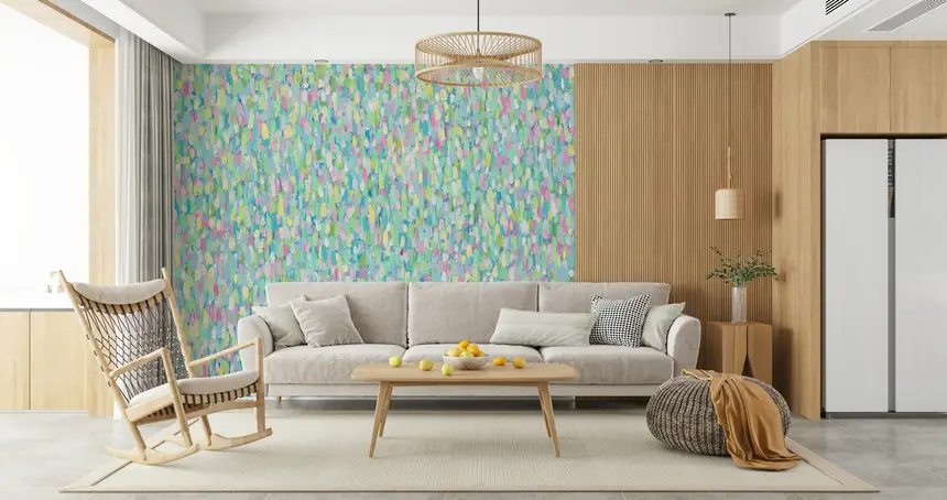 Prismatic Strokes Wall Mural - Gd5488