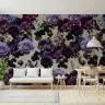 Opulent Purple Floral and Berry Geometric Wall Mural 7