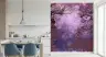 Enchanted Purple Forest Silhouette Wall Mural 7