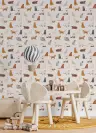 Charming Watercolour Cat Breeds Wallpaper 6