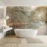 Autumn Forest River Scenic Wall Mural 8