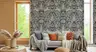 Vintage Rabbit and Floral Pattern Wallpaper 7