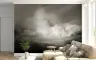 Dramatic Grey Cloudscape Wall Mural 6