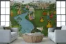 Indian Miniature Dance Wall Mural 6