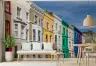 Vibrant European Terraced Houses Wall Mural 6