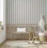 Mughal Floral Stripe Wall Mural 7