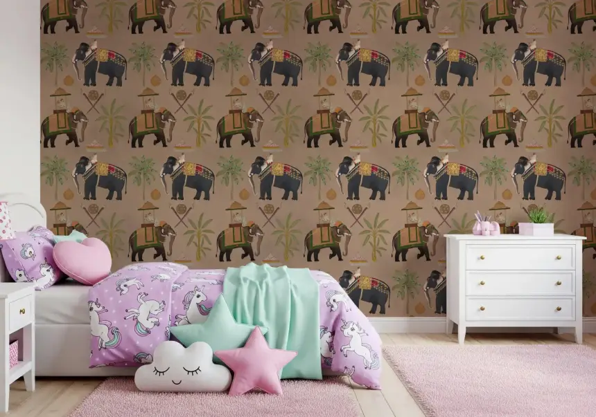 Regal Elephant Wall Mural