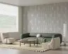 Elegant Monochrome Geometric Arch Pattern Wallpaper 7