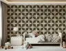Retro Geometric Star Pattern Wallpaper 8