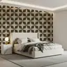 Retro Geometric Star Pattern Wallpaper 7