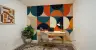 Vibrant Geometric Semicircle Pattern Wall Mural 7