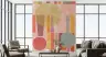 Abstract Pastel Geometric Wall Mural 6