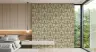 Elegant Art Deco Palm Fan Pattern Wallpaper 8