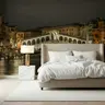 Venice Rialto Bridge Night Cityscape Wall Mural 7