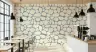 Abstract Pebble Motif Wallpaper 7