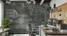 Authentic Dark Grey Rocky Surface Texture Wall Mural 8