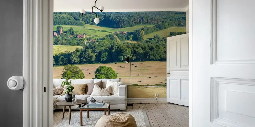 Rolling Hills Harmony Wall Mural