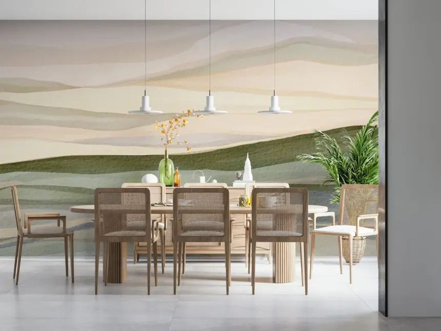 Rolling Horizon Wall Mural