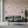 Charming Pastel Bird and Blossom Wallpaper 6