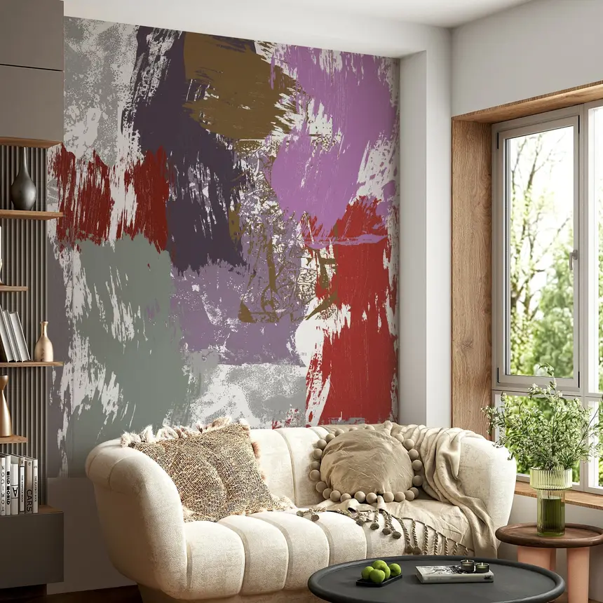 Roses Gold Wall Mural