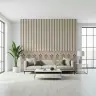 Classic Striped Wallpaper with Floral Dado Border 8