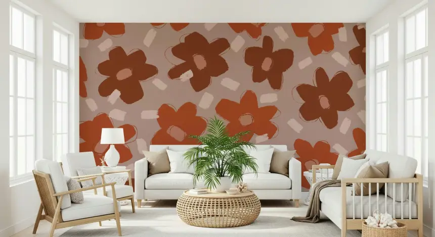 Terra Flora Wall Mural -2370644