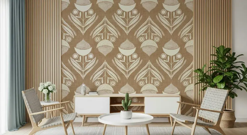 Rustic Bloom Wallpaper -3017119