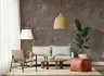 Irregular Brown Grey Fieldstone Wall Mural 6