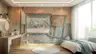 Vintage Distressed Window Scenic Landscape Mural 6