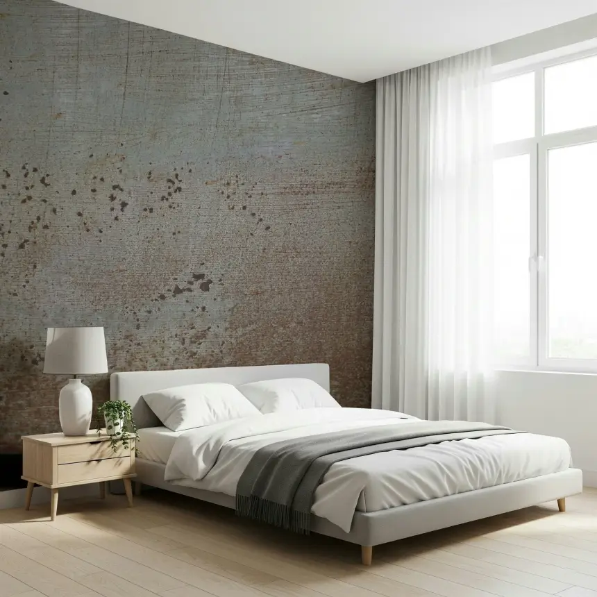 Rusty Metal Wall Mural